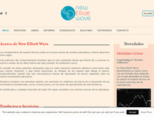 Tablet Screenshot of newelliottwave.com